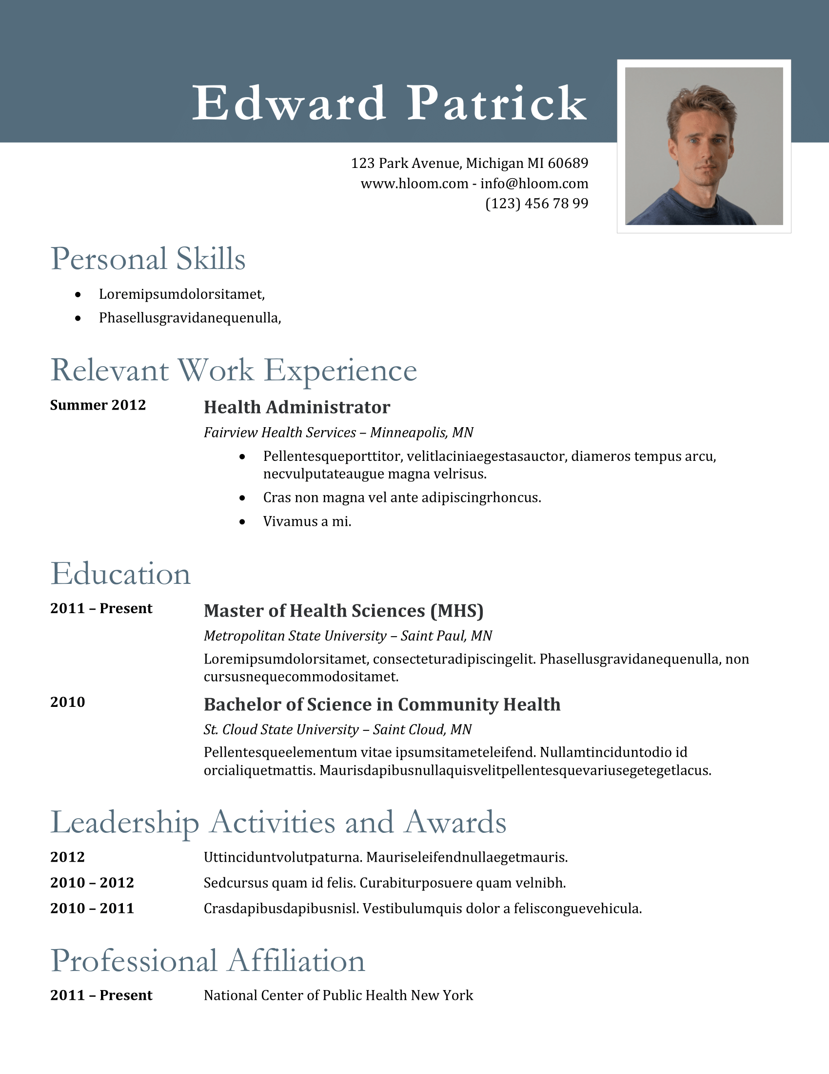 CV Template